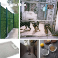 4Pc 21cmX30cm Wire Mesh Silver Wire Mesh Sturdy Metal Mesh Sheets for DIY Projects 304 Stainless Steel No Rust Mesh Screen. 