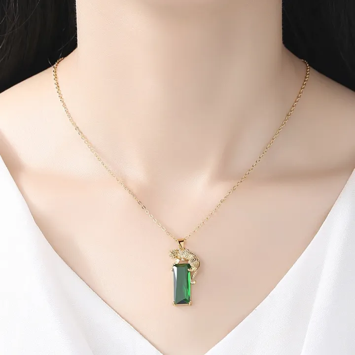 %E3%80%90ALLGOOD%E3%80%91Fashion%20Panther%20Inlaid%20Green%20Crystal%20Pendant%20Necklace%20Exquisite%20Women's%20Necklace%20Party%20Jewelry%20Accessories%20Personalized%20Gifts%20-%20Image%206