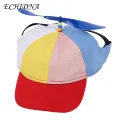 Pet Hat with Propeller Design Pet Hat Colorful Propeller Adorable Sunproof Breathable Dog Baseball Hats Cute Funny Pet Hat. 