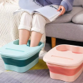 Foldable Footbath Massage Bucket Soaking Bucket Folding Basin Spa Foot Bath Bucket Household Sauna Bathtub Pedicure Bath Bathtub. 
