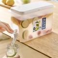 3.5L Cold Kettle Refrigerator With Faucet Lemonade Bottle Drinkware Kettle Pot Beverage Dispenser Home Cool Water Jug Bucket. 