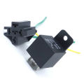 12V DC 4 Pin Car Automotive Fused Relay 40A Normally Open Relais 40A Fuse with 4pin/5Pin Backrest YULING. 