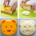 Little Bear Shape Sandwich Mold Bread Biscuits Embossed Device Cake Mold Maker DIY Mold Kitchen Breakfast Accessories. 