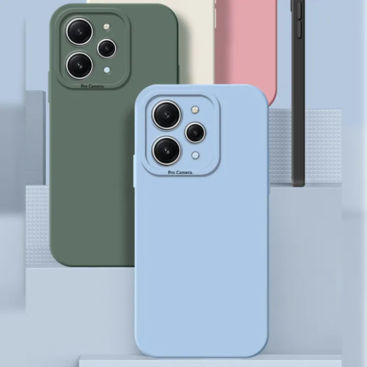 Tokifu%20For%20Redmi%2012%20Casing%20The%20New%20Liquid%20Silicone%20Angel%20Eyes%20Phone%20Case%20Full%20Anti-fall%20Shockproof%20Back%20Cover%20-%20Image%202