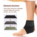 Mugwort Self Heating Ankle Brace Ankle Care Belt Support Heel Brace Relaxation Foot Health Care Magnetic Therapy Protection. 