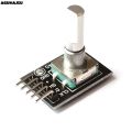 360 Degrees Rotary Encoder Module For Arduino Brick Sensor Switch Development Board KY-040 With Pins. 