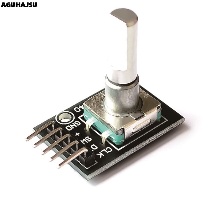 360 Degrees Rotary Encoder Module For Arduino Brick Sensor Switch Development Board KY-040 With Pins