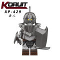 【Innovative design】Compatible with LEGO Building Blocks Magic Ring Lord of the Rings Hobbit Gandalf Orc Assembling Minifigure Small Toy Model. 
