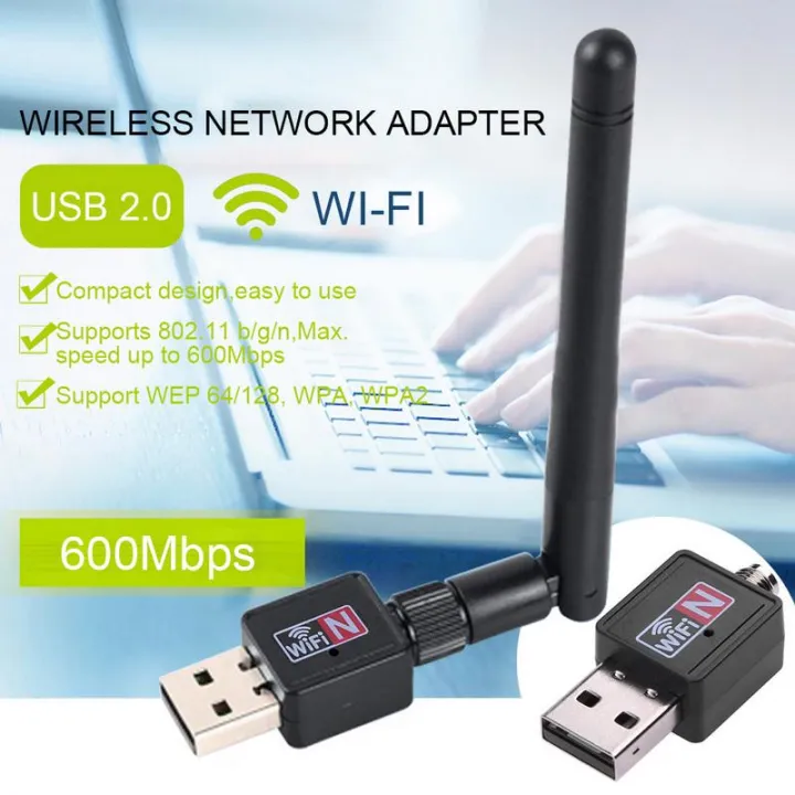 600Mbps%20Dual%20Band%202.4/5Ghz%20Wireless%20USB%20WiFi%20Adapter%20-%20Image%205