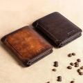 Black wallet Men's wallet Secure wallet  leather wallet Slim wallet Leather wallet Brown wallet  blocking wallet for Travel wallet Business wallet  wallet Gift for men Suitable for all occasions. 