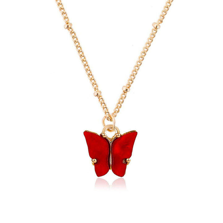 Cute%20Butterfly%20Pendant%20Necklace%20Korean%20Fashion%20Party%20Girl%20Adjustable%20Sweet%20Style%20Chain%20Necklace%20Jewelry%20Gifts%20-%20Image%202