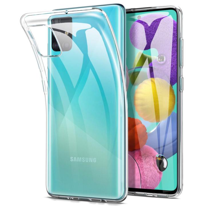 For Samsung Galaxy A51 Ultra Slim Transparent Clear Soft TPU Case