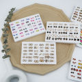 36-Pair Mixed Styles Crystal Stud Earrings Set for Women and Girls. 