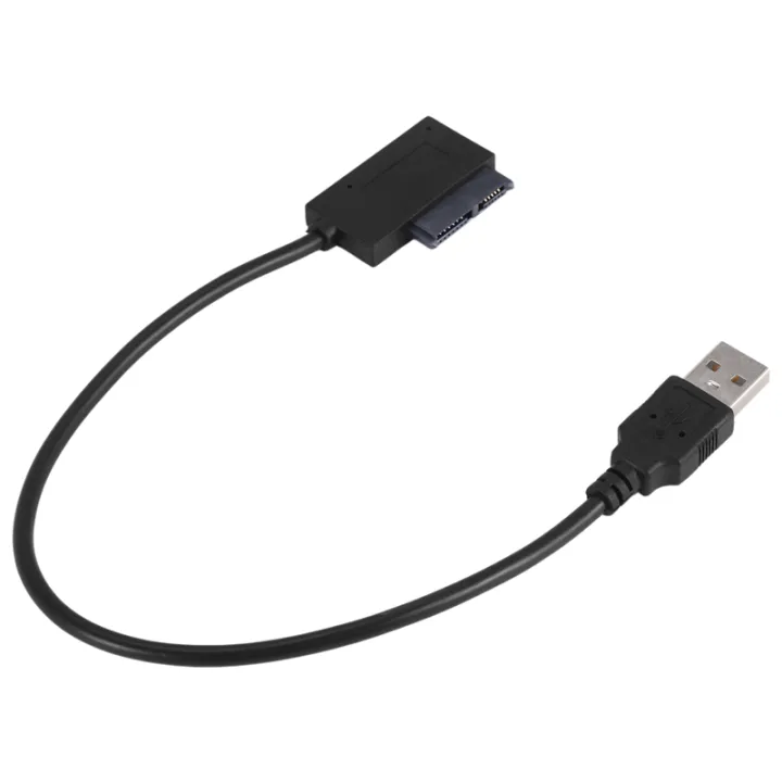 Rom Cable USB Adapter PC 6+7P CD DVD Rom 13 Pin Drive Cable for Laptop Notebook ...