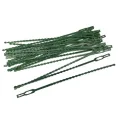 【ZOSR】Adjustable Plastic Cable Tie Set 30/50PCS Twist Ties for Green Plant Support Flexible Plant Straps for Garden Tree Potted Plants. 