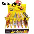 Sutuiying 6pcs Anime Pokemon Pikachu Press Gel Pens For Writing Cute 0.5mm Black Ink Neutral Pen Promotional Gift Office School Supplies. 