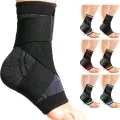 Sports Ankle Brace Compression Strap Sleeves Support 3D Weave Elastic Bandage Foot Protective Gear Gym Fitness-1pcs. 