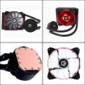 Liquid CPU Cooler High Performance Liquid CPU Water Cooling System (Single Fan). 