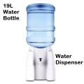 19L Water Bottle With Water Dispenser Single Tap Table Water Bottle Stand Water Filter & Large Size Water Bottle. 