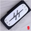 【Worldwide Delivery】 Naruto headband akusuki Sasuke Itachi Kakashi Ninja unisex Halloween cosplay accessories gifts. 
