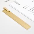 NYT Original Xiaomi Youpin Ruma  Metal Bookmark Ruler Multifunctional Portable Straight Ruler For School Office. 