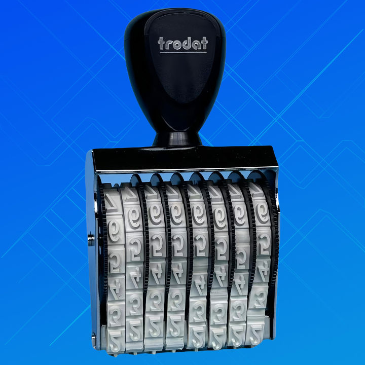 【Aesty】[Factory Price] Zhuoda Digital Seal Number Stamp 0-9 Adjustable ...