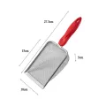 10 * 27.3 * 5cm Litter Shovel Mess-Free Metal 6 Colors Pet Litter Shovel Mineral Sand Shovel for Home Use Owners Professional. 