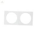 Lot de 50pcs Cardboard Storage Holder - 12 sizes, White UK 26.5mm. 