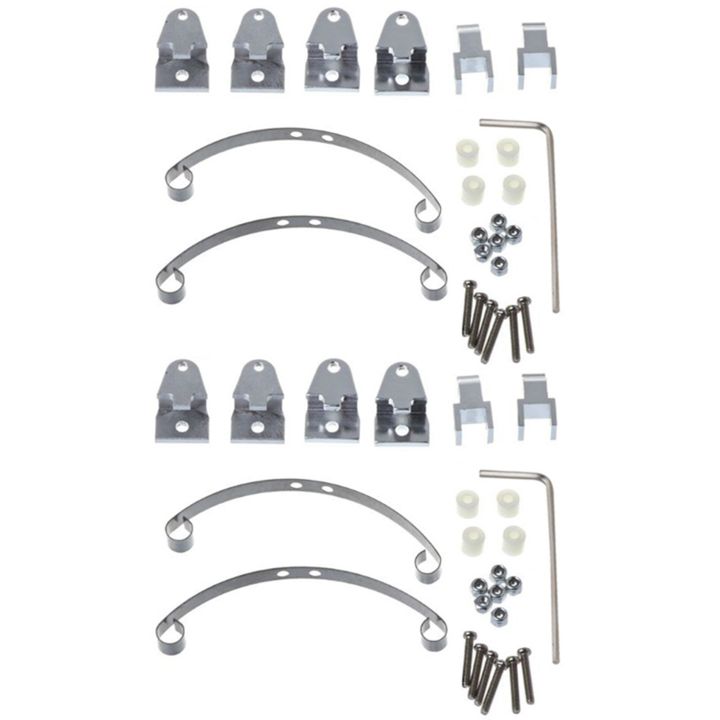 Q63 Spring 2X Steel Leaf Spring Suspension Set for WPL Henglong B14 B16 B24 B36 ...