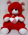 New Heart Bear  Happy Birtday 10inch (25cm)/ Teddy Bear / High Quality/ Toys Gift. 