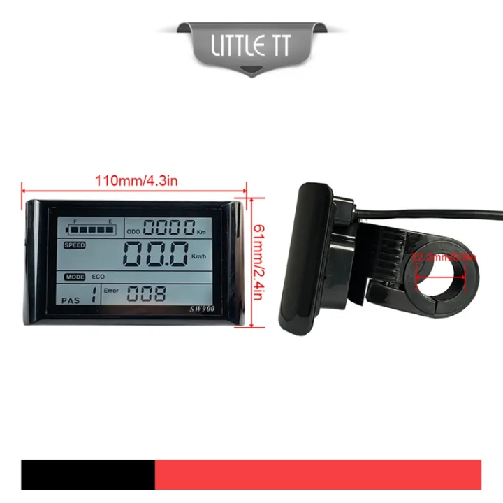 Ebike%20SW900%20LCD%20Display%20Meter%20Control%20Electric%20Bicycle%20Speed%20Meter%20Control/Setting%2024-72V%20-%20Image%202