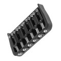 Guitar Fixed Bridge, Strong Compatibility Electric Guitar Fixed Bridge Adjustable Metal for Replacement. 