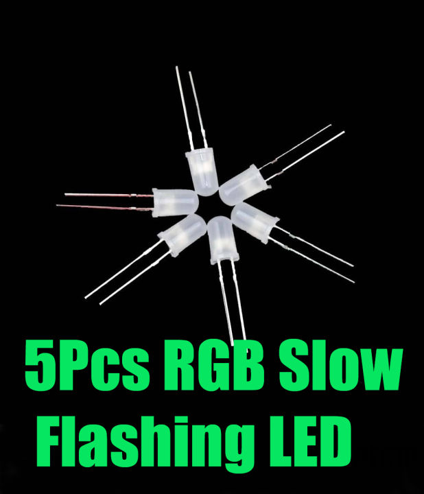 5/10/20/30/40/50/100%20Pcs%20F5%205mm%20seven%20colors%20LED%20Slow%20RGB%20Flash%20Red%20Green%20Blue%20Rainbow%20Multi%20Color%20Light%20Emitting%20Diode%20Round%20LED%20Full%20Color%20-%20Image%207