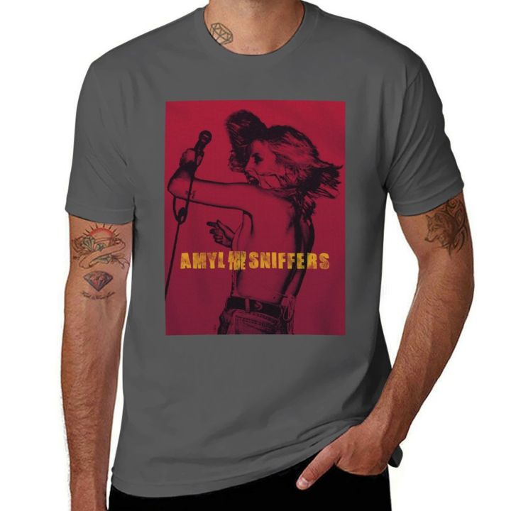 Amyl%20and%20The%20Sniffers%20Red%20and%20Yellow%20T-Shirt%20sports%20fans%20aesthetic%20clothes%20mens%20vintage%20t%20shirts%20-%20Image%206