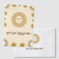 Avurudu greeting card Folding greeting Card 7" X 5" Envelope. 