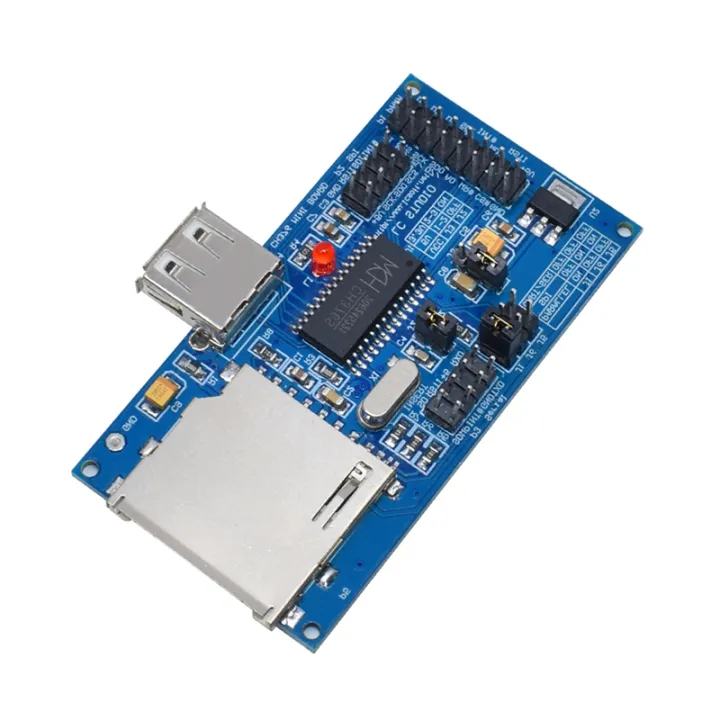 IC USB Development Board Evaluation Board Module CH376 CH376S SD Card ...