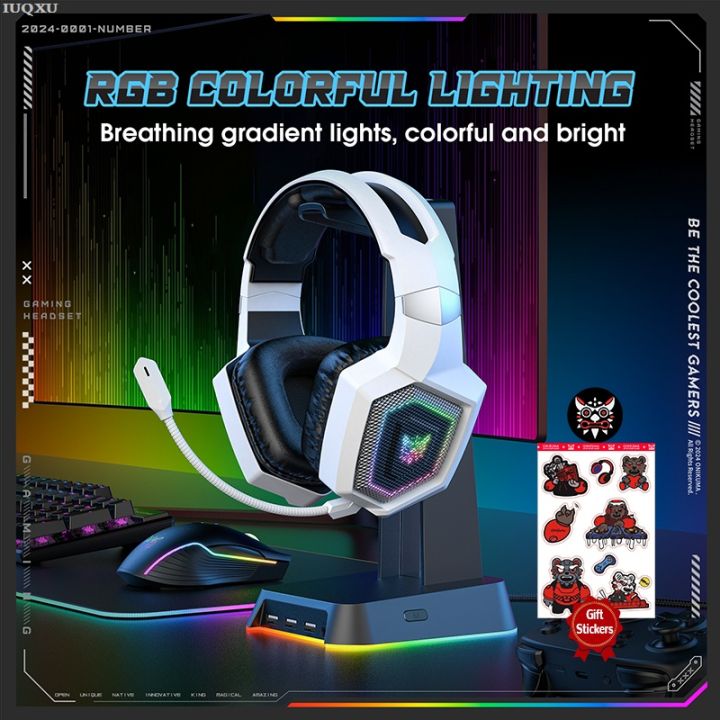 IUQXU%20ONIKUMA%202.4GHz%20Wireless%20Gaming%20Headset%20HiFi%20Sound%20Quality%20PcLSales%20promotion%20aptop%20With%20Mic%20Noise%20Canceling%20Gaming%20Headphone%20For%20PC%20PS5%20PS4%20-%20Image%203