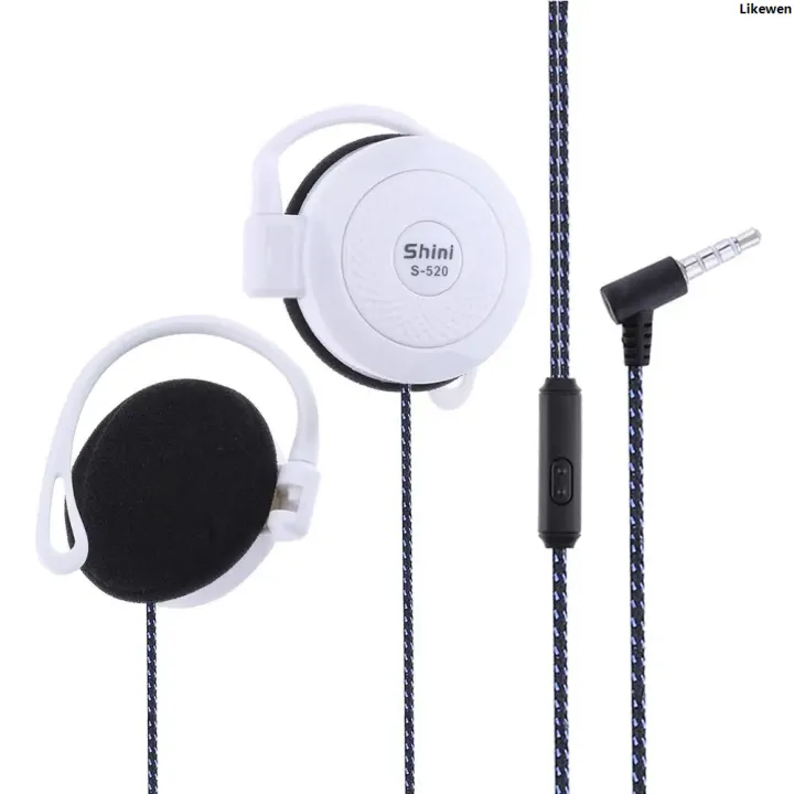 LikewenOriginal%201pcs%20Universal%203.5mm%20Plug%20Wired%20Stereo%20Metal%20Wired%20Headphones%20Heavy%20Bass%20Headset%20Over-ear%20Adjustable%20Ear%20Hook%20Earphone%20for%20Phone%20-%20Image%207