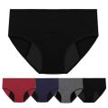 Women Menstrual Panties Abundant Flow Menstrual Period High Waist Menstrual Cycle Absorbent Underwear Leak Proof Lady Briefs. 