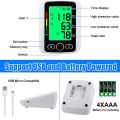 Automatic Upper Arm Digital Blood Pressure Monitor Pulse Rate Monitoring Machine,2X99 Reading Memory, Digital Bp Monitor. 