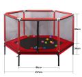 Safety Fabrics New Design Kids Indoor outdoor jumping bed Trampoline For Family Baby |large size |eMALL. 
