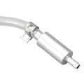 Brake Bleeding Line Brake Bleeder Hose Flexible Leak Proof One Way Check Valve Tube Bleeding Tool Kit for Motorcycle. 