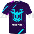 Mens Free Fire Garena 3D T-shirt 2023 Harajuku Casual Short Sleeve Vintage T Shirt Women Anime Graphic T Shirets Girl O-Neck Tees. 