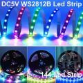 PIXEL LED WS2812b Addressable 60LED/M RGB 5M Strip. 