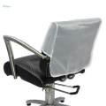 PROFESSIONAL HAIRDRESSING CHAIR BACK COVERS CLEAR BLACK 19" BARBER SHOP CHAIR PROTECTOR. 