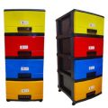 Plastic Cupboard with Drawers. 