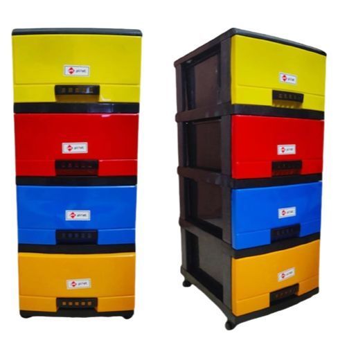Plastic Cupboard with Drawers