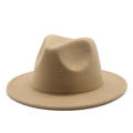 Fedoras Hats Boys Girls Small 52cm 54cm Felted Kids Hats Solid Camel Black Dress Formal Panama Women Hats New Sombreros De Mujer. 