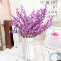 Silk Floral Arrangements Centerpieces for Home Kitchen Bedroom Festival Wedding Party Decor Faux Flowers  Babys Breath Flower Bulk Artificial Gypsophila Bouquet. 