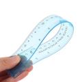 Standard Ruler Plastic Ceramic Shrinkage Scale Ruler Sky-blue 32*3.7cm Clay Sculpture Pottery Tool Ruler 37*5.5cm Clay Ruler For Pottery Lovers. 